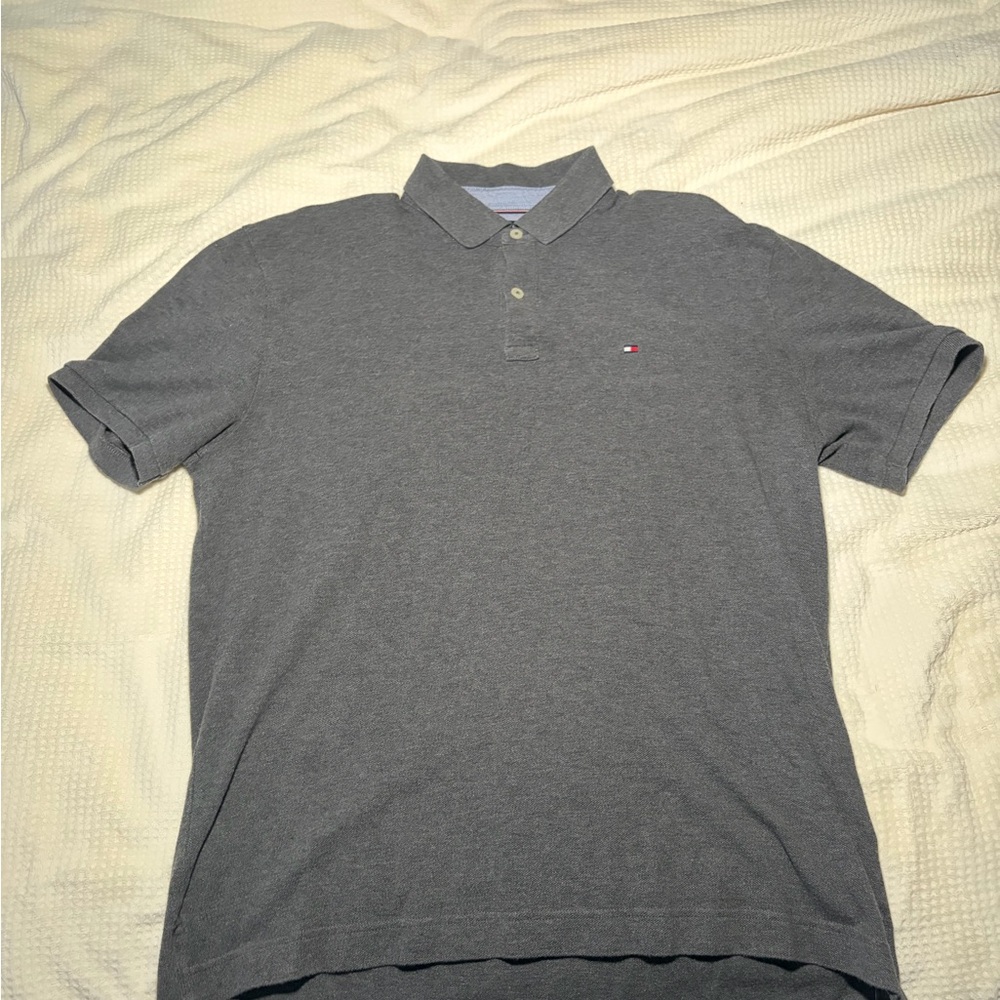 Tommy Hilfiger Charcoal Polo Shirt
